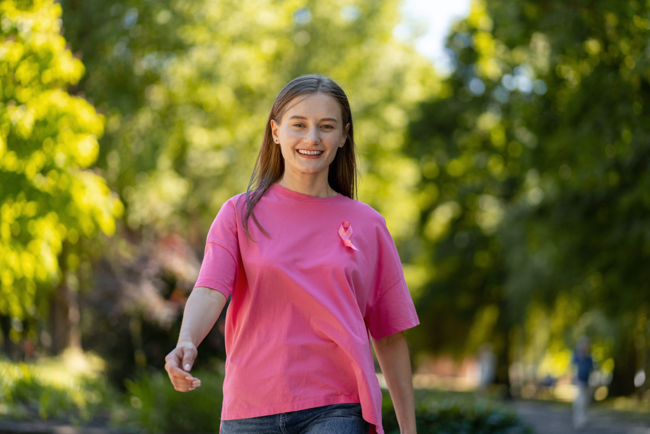 person in recovery embracing a healthier, longer life